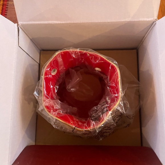 🆕 Lenox Seasonal Brites Santa Sack  / Candy canes Votive tea light holder - Picture 8 of 8